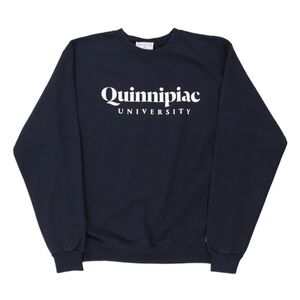 Quinnipiac Champion Navy Crewneck